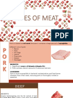 Types of Meat