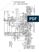 WESTERN ELECTRIC 10-A Receiver (Schematic Only) WW