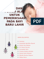 Alat Pemeriksaan Bayi Baru Lahir