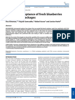 Consumer Acceptance of Fresh Blueberries in Bio-Based Packages
