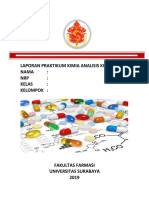 Laporan Praktikum Kimia Analisis Kualitatif Gasal 2019-2020 PDF