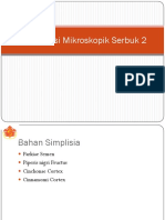 Identifikasi Mikroskopik Serbuk 2 PDF