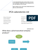 IPCA Laboratories LTD