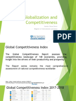 Globalization and Competitiveness: Sandra Chicas Sierra Magister of International Commerce