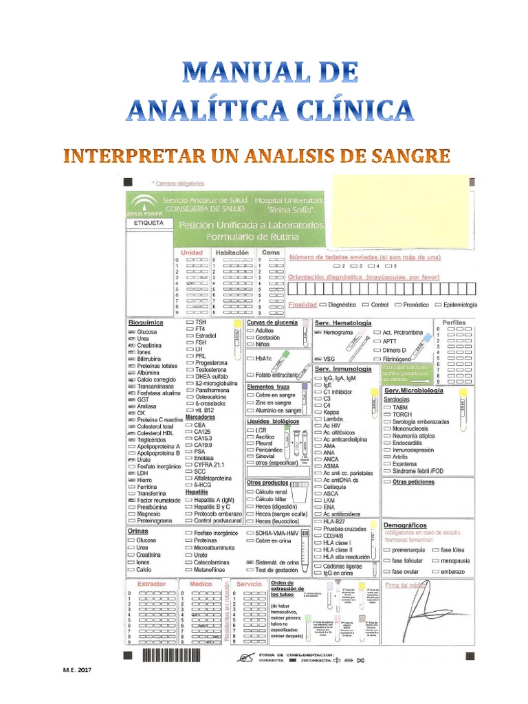 Guía Completa de Análisis de Sangre | PDF | Transaminasa | Sangre
