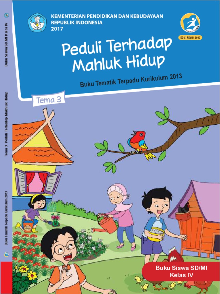 Bs 4 Tema 3 Peduli Terhadap Makhluk Hidup Pdf