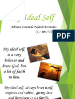 My Ideal Self: Adriana Fernanda Fajardo Bermúdez CC.: 1061772039