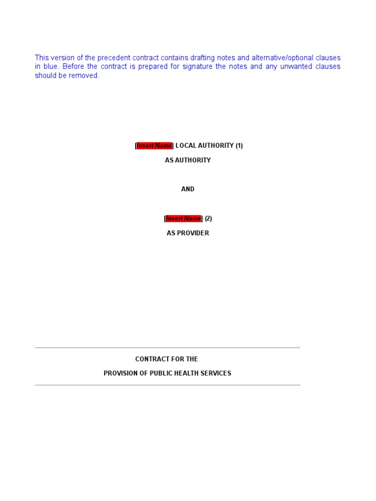 (Insert Name) LOCAL AUTHORITY (1) As Authority | PDF | Equal ...