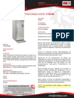 Ultracongelador CT20-80 PDF