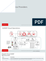 Managed Service Providers: Oracle Cloud Platform