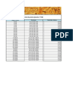 Lista de Precios Panel SIP OSB