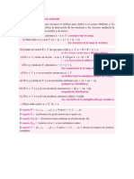 Axiomas y Mas Vectores en El Espacio