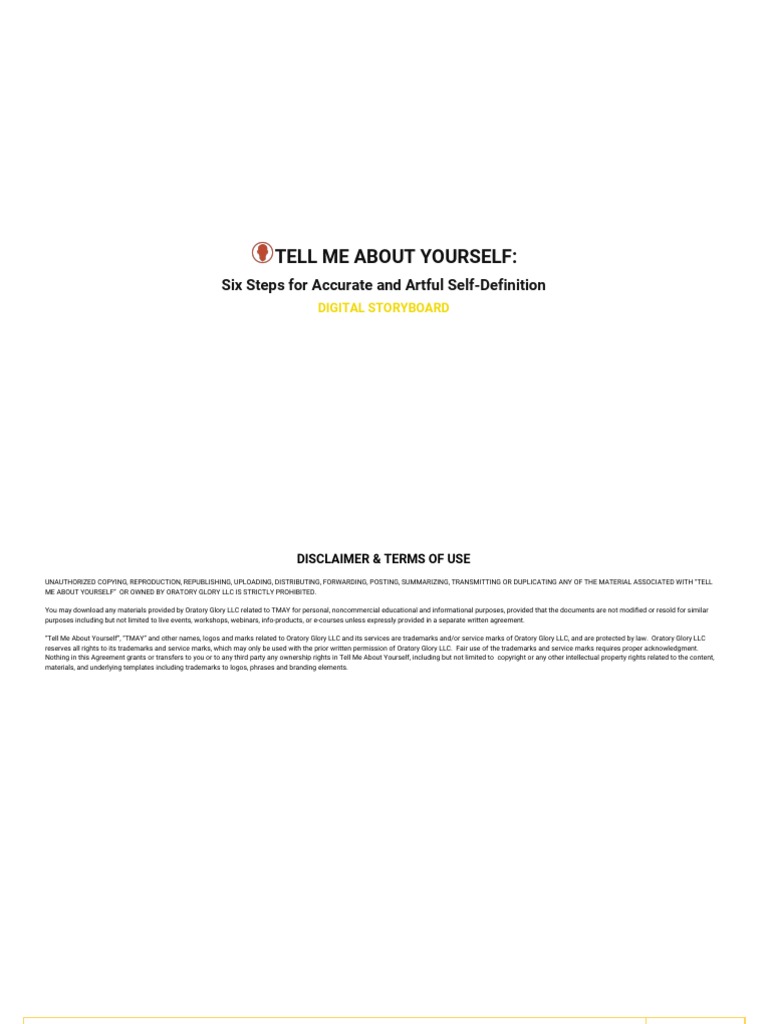 TMAY Storyboard | PDF | Intellectual Property | Trademark