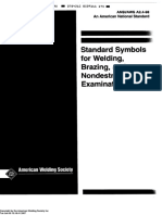 Aws A2.4 Sysmbol For Welding NDT