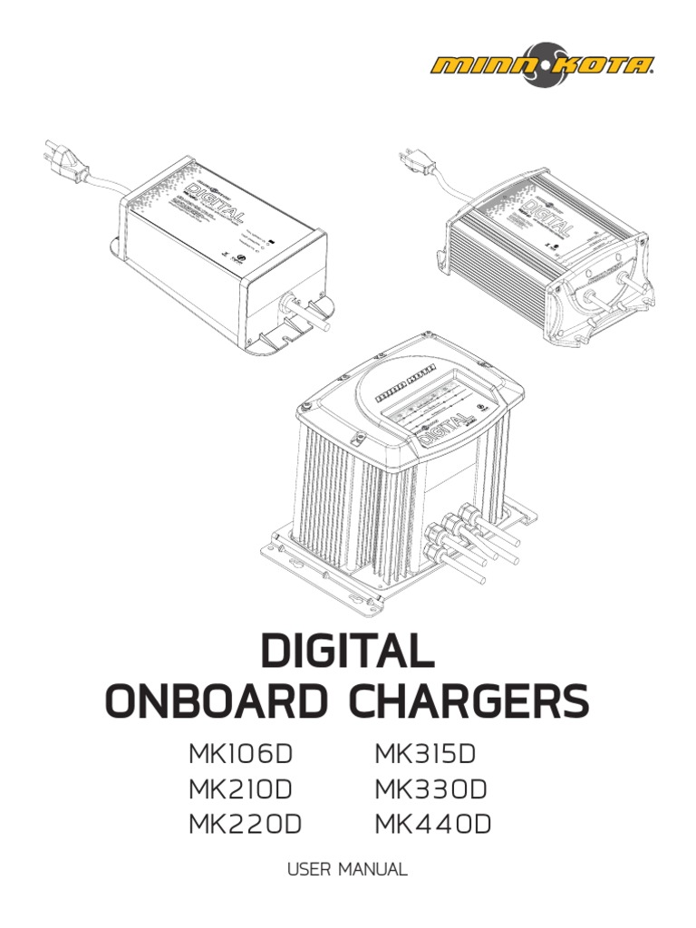 minn kota digital 3 bank charger lights