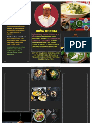 Dionisia 4 | PDF | Sopa | Cocinando