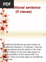 If Clause-Conditional Sentence