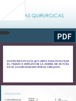 Agujas Quirurgicas