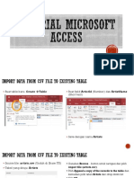 Tutorial Microsoft Access Pt2