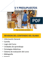 Costos y Presupuestos Semana 1 Ayn PDF