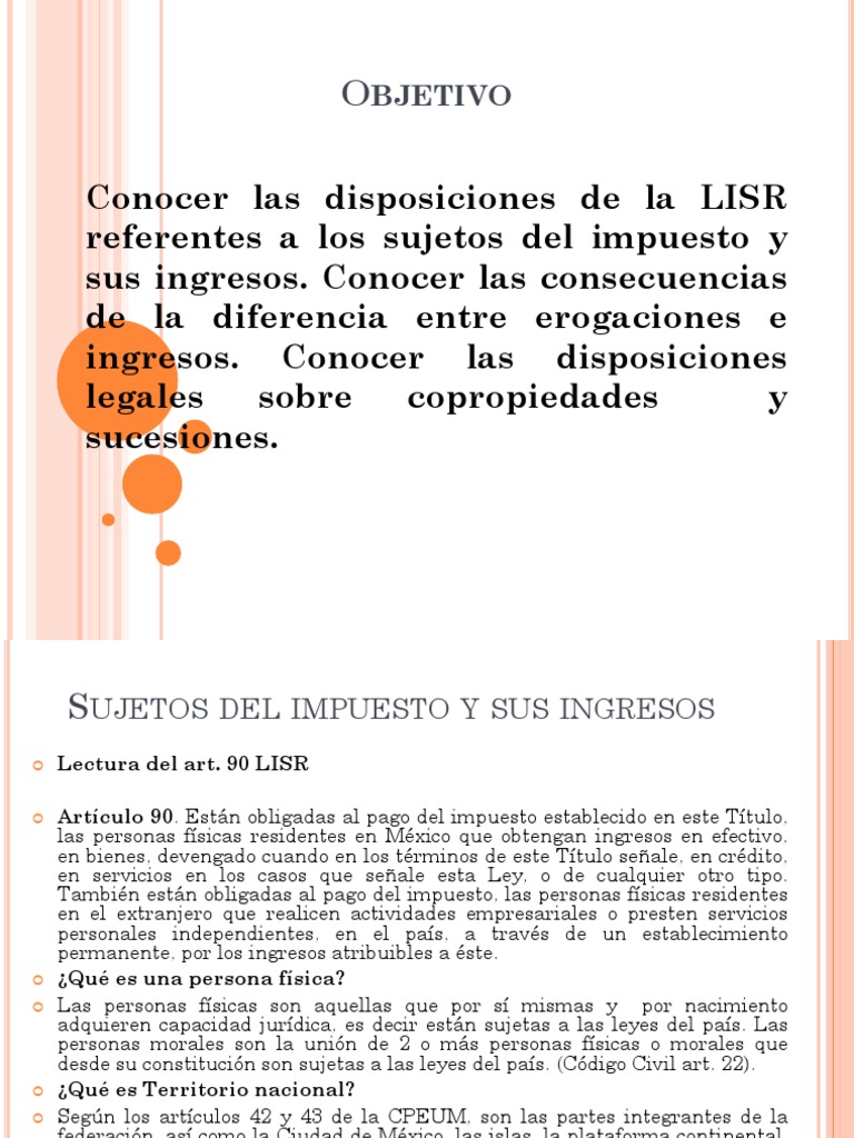 Sujetos Del Impuesto. | PDF | Impuestos | Instituciones sociales