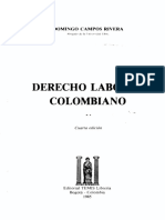 Derecho Laboral Colombiano - Campos Rivera