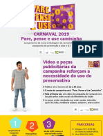 Campanha de Carnaval 2019 - Ministério da Saúde 
