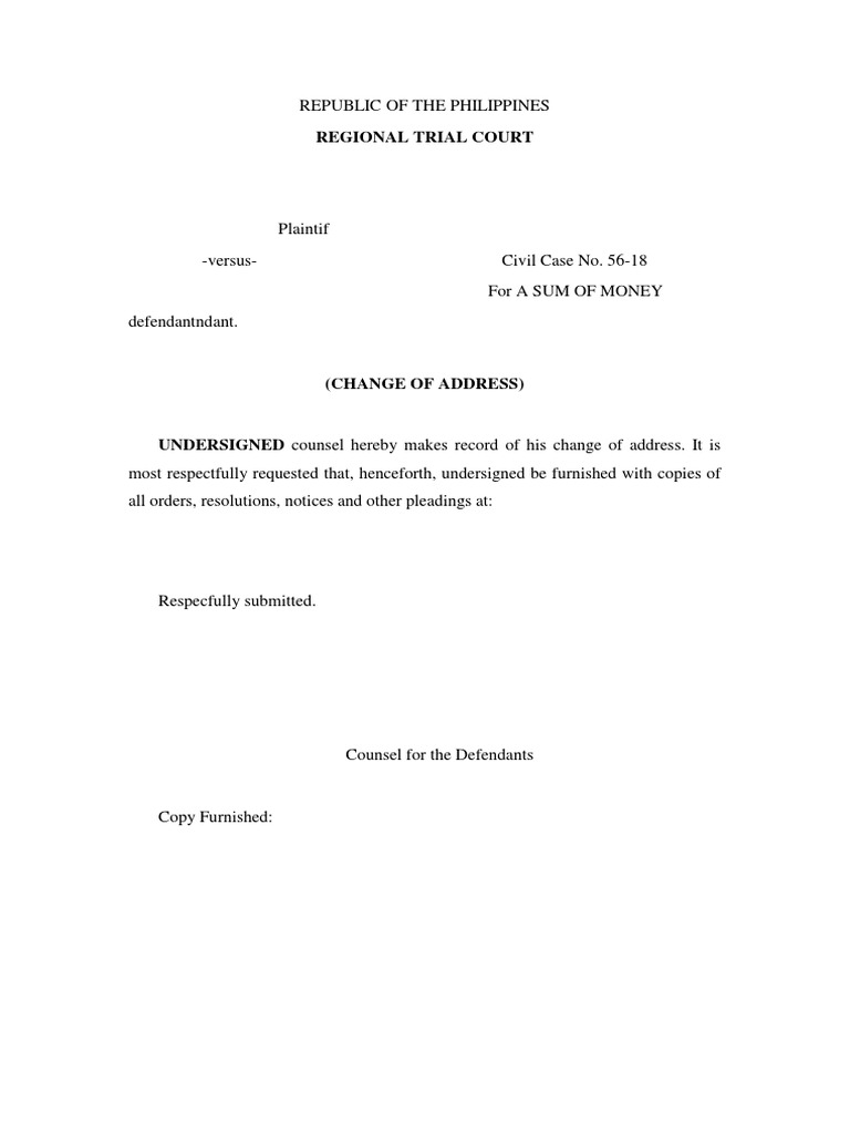 Regional Trial Court | PDF