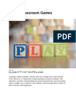 Educational Games&Activities