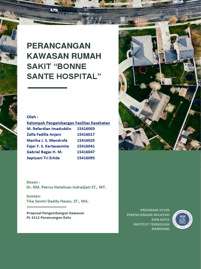 DESAIN KAWASAN RUMAH SAKIT HIJAU 