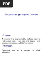 Fundamentals of Computer