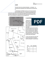 Earthquake Lab: A. Locate The Epicenter