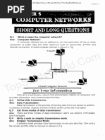 Chapter 5 Computer Networks - Notes Exercise