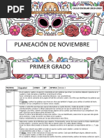 01 Noviembre - 1er Grado 2019-2020