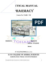 Pharmacy: Practical Manual