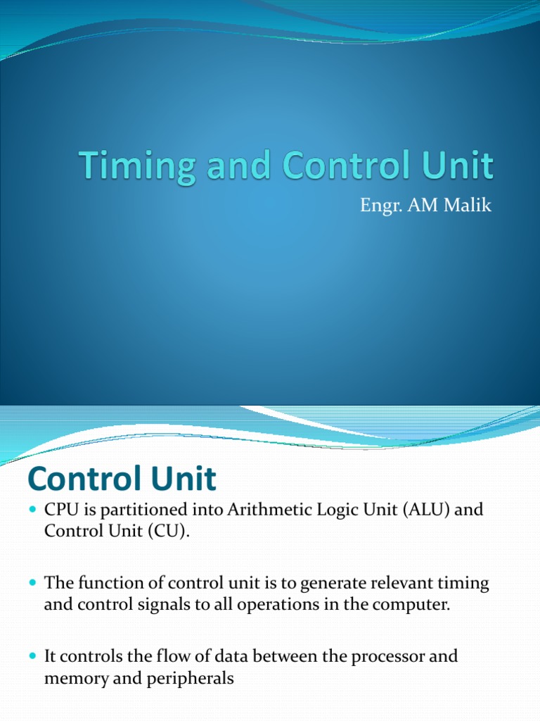 Control Units Group2 | PDF | Computer Science | Manufactured Goods