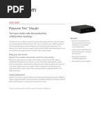 Polycom Trio™ Visual+ Realpresence-Trio-Visual-Data-Sheet-Enus