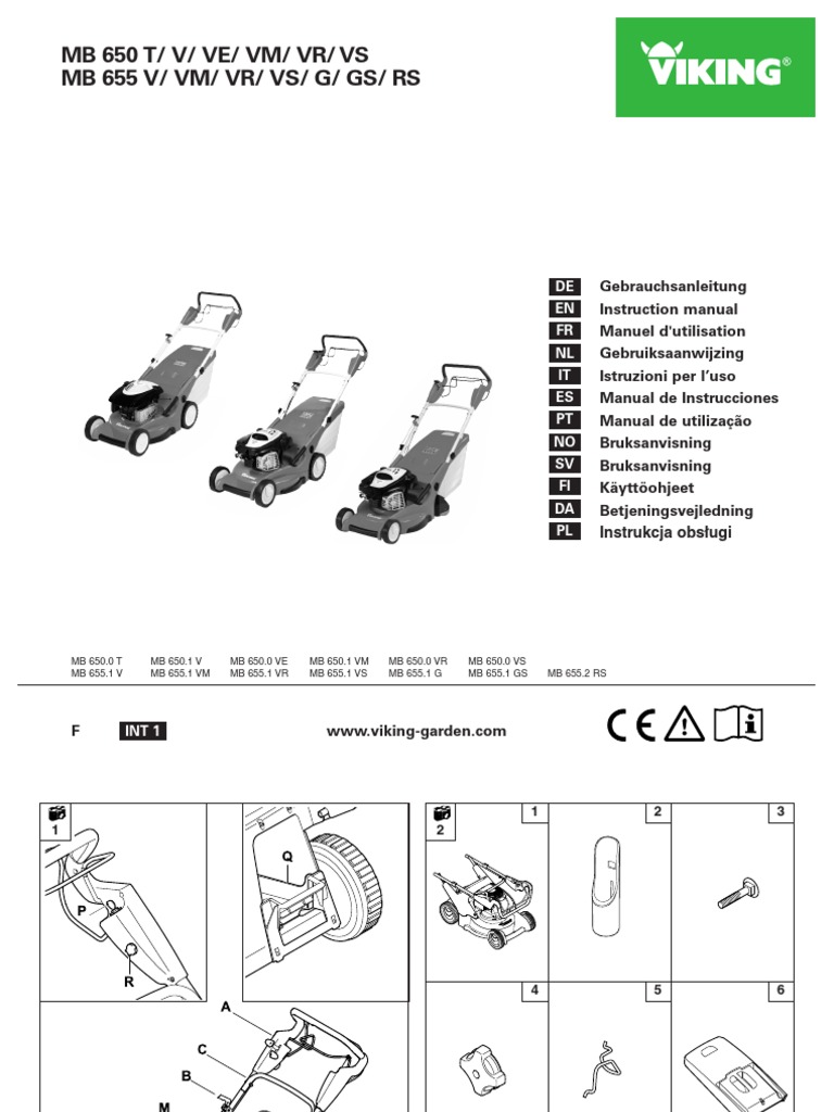 Viking MB 650.0 - MB 650.1 - MB 655.1 - MB 655.2  PDF