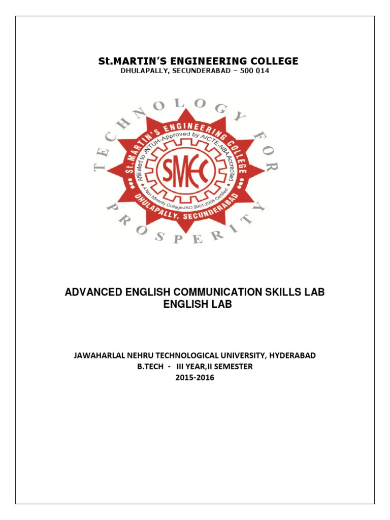 Advanced English Communication Skills Lab | PDF | Speed Reading | Body ...