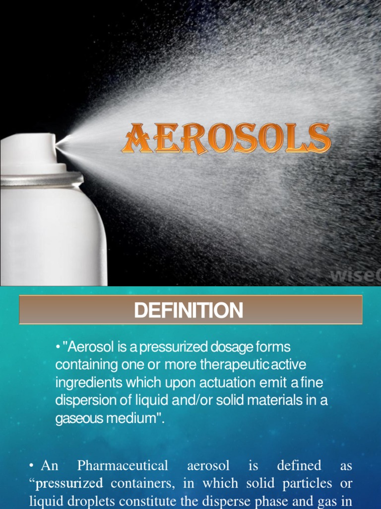 What is aerosol discount