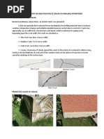 Crack Mapping Assessment Report | PDF | Fracture | Nondestructive Testing