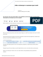 (Desenvolvimento) Como Crescer Na Vida e Alcançar o Sucesso Que Você Sempre Sonhou