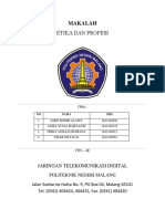 Konsep Etika Profesi Dan Profesi Keteknikan - Makalah