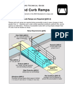 Ramps and Curb Ramps: U.S. A B T G