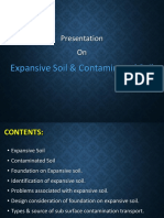 Presentation On: Expansive Soil & Contaminated Soil