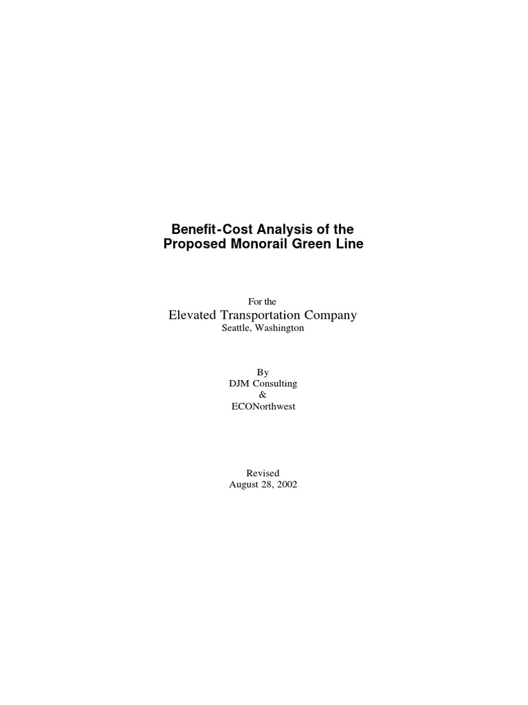 Cost Benefit Analysis PDF CostBenefit Analysis Discounting