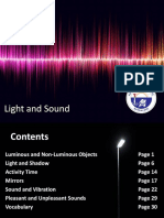 Grade 3 - EBL - Chapter 8 - Light and Sound