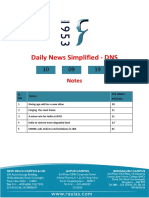 Daily News Simplified - DNS: Notes