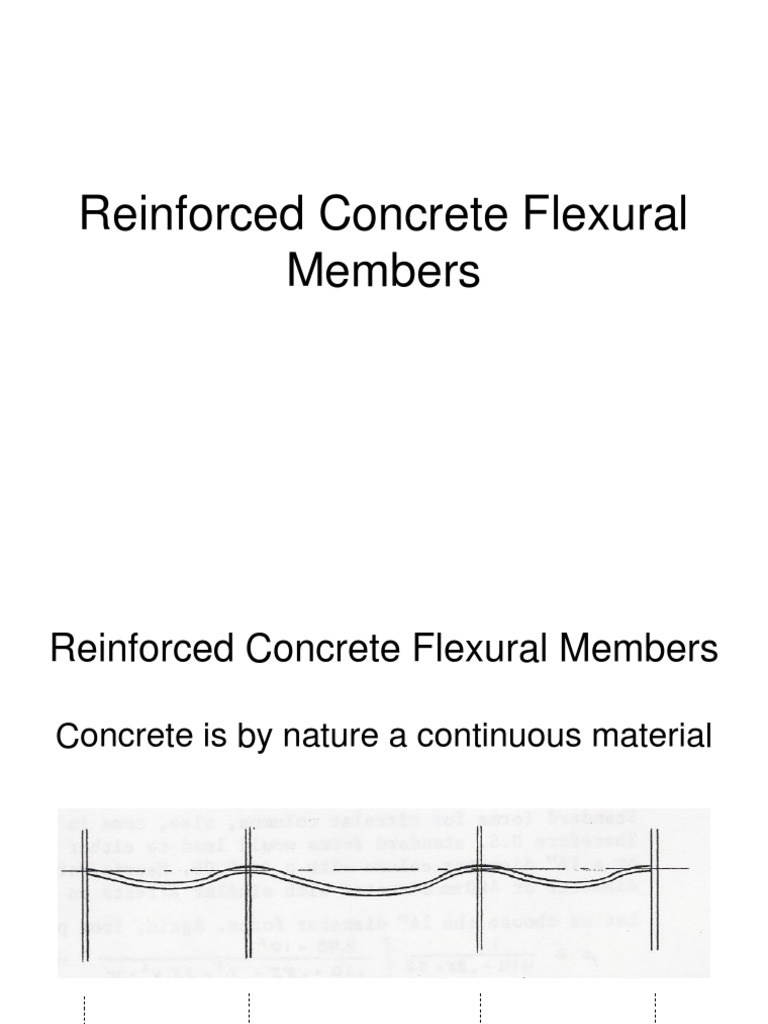 11 Concrete Flexural Design PDF Strength Of Materials Beam