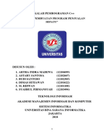 MAKALAH PEMROGRAMAN C++ Yang Revisi